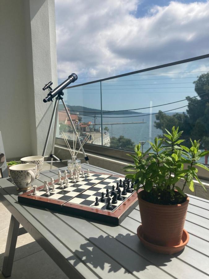 Wide Blue Luxury Boutique Suites Neos Marmaras Bagian luar foto