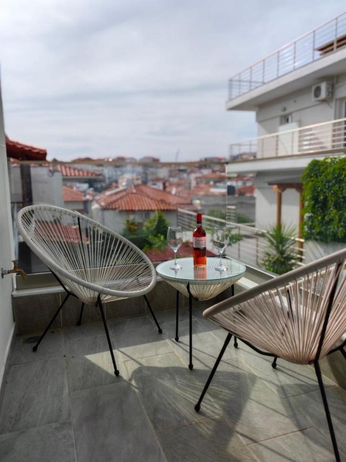 Wide Blue Luxury Boutique Suites Neos Marmaras Bagian luar foto