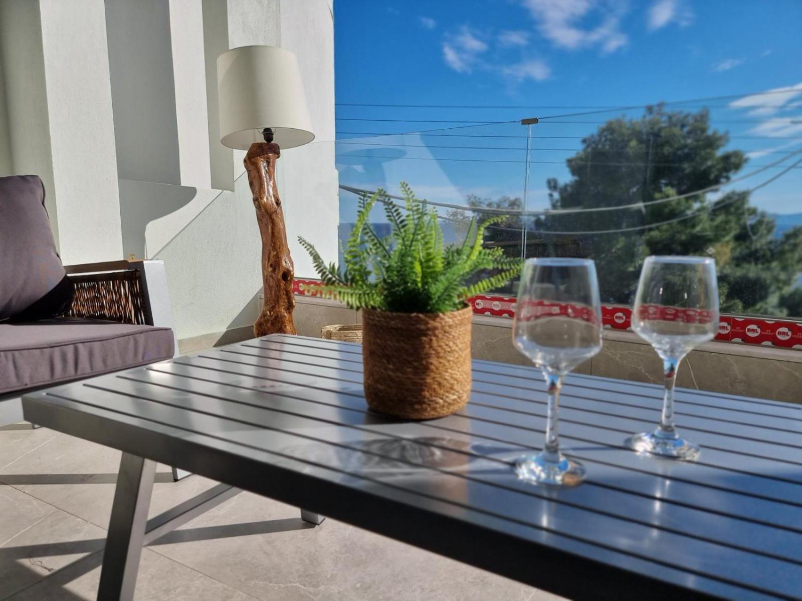 Wide Blue Luxury Boutique Suites Neos Marmaras Bagian luar foto