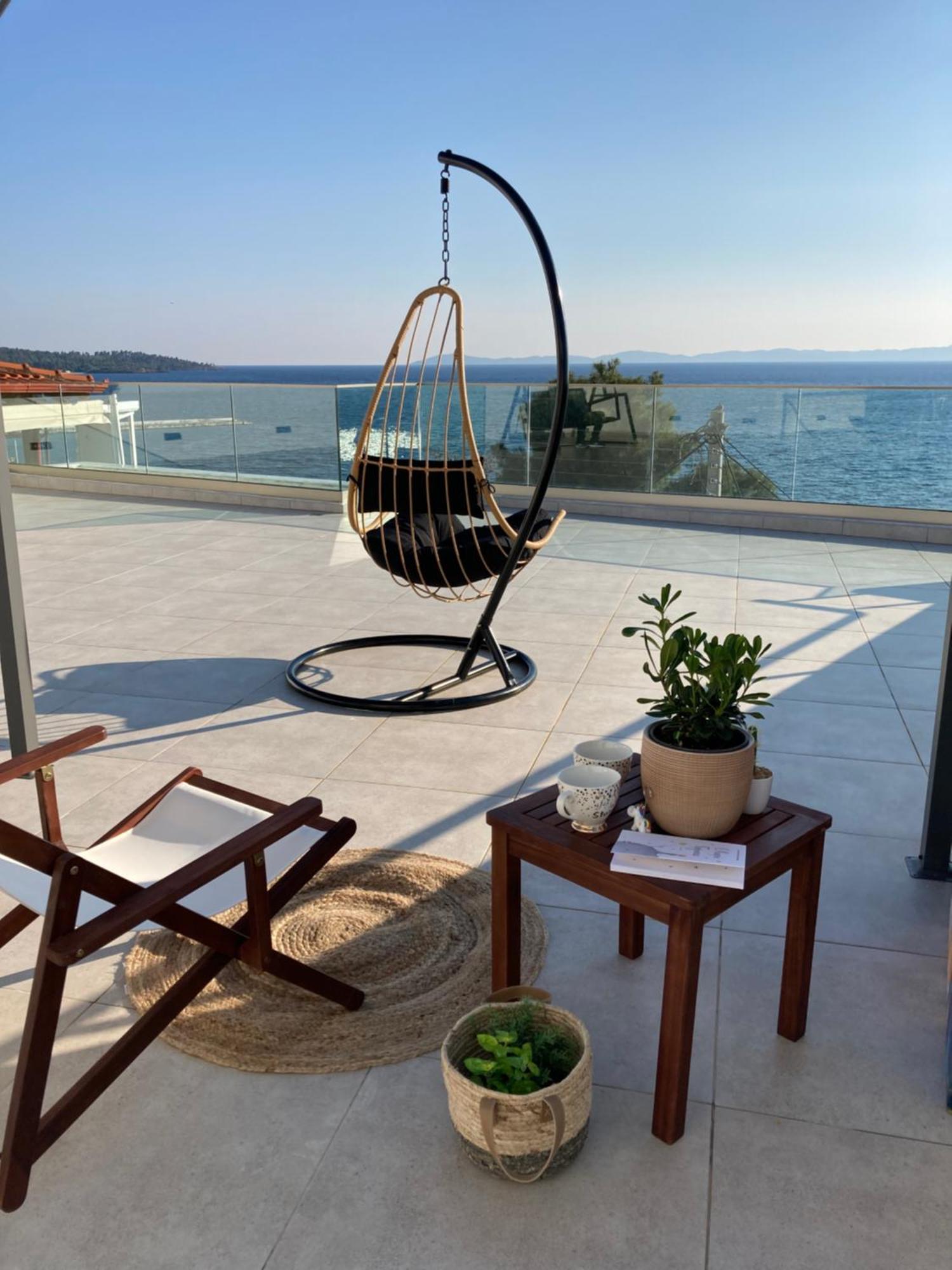 Wide Blue Luxury Boutique Suites Neos Marmaras Bagian luar foto